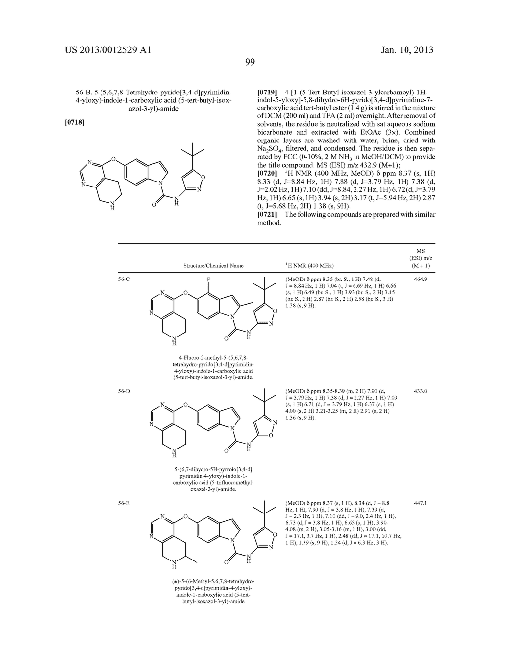 HETEROBICYCLIC CARBOXAMIDES AS INHIBITORS FOR KINASES - diagram, schematic, and image 100