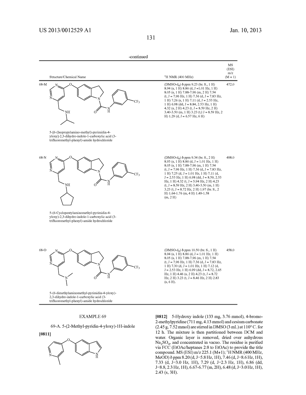 HETEROBICYCLIC CARBOXAMIDES AS INHIBITORS FOR KINASES - diagram, schematic, and image 132