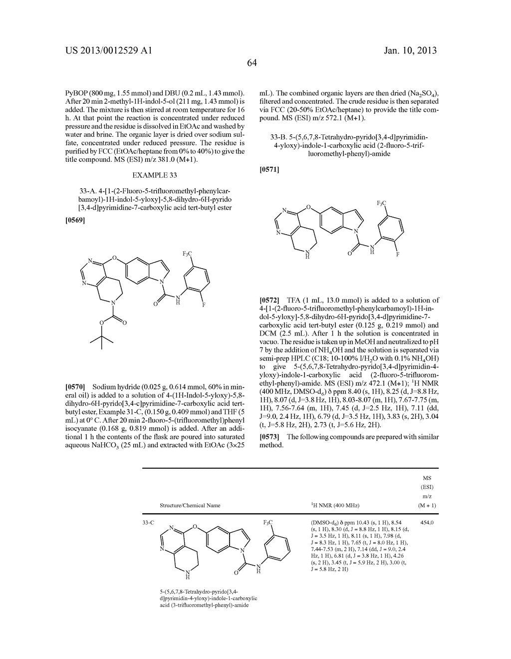 HETEROBICYCLIC CARBOXAMIDES AS INHIBITORS FOR KINASES - diagram, schematic, and image 65