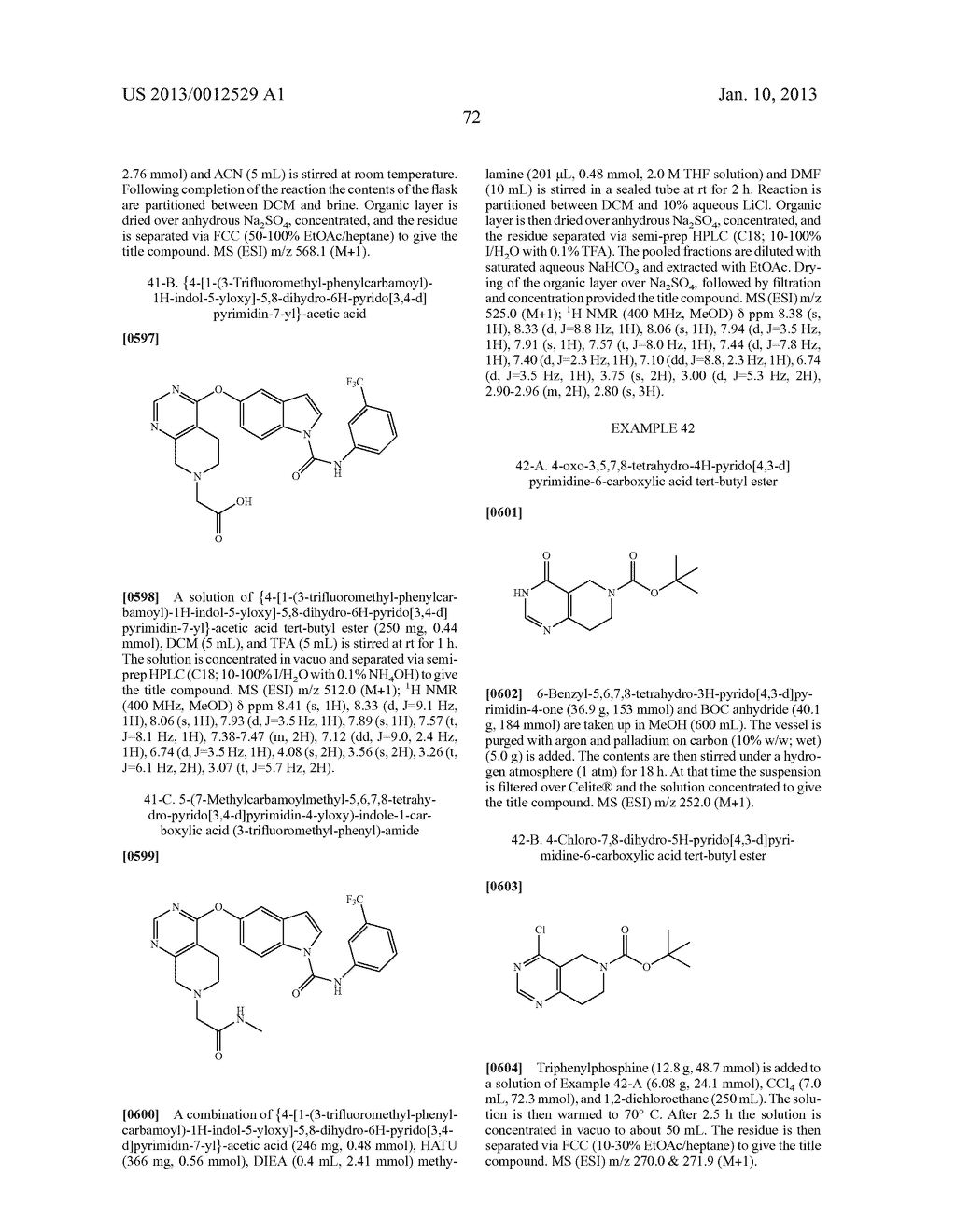 HETEROBICYCLIC CARBOXAMIDES AS INHIBITORS FOR KINASES - diagram, schematic, and image 73