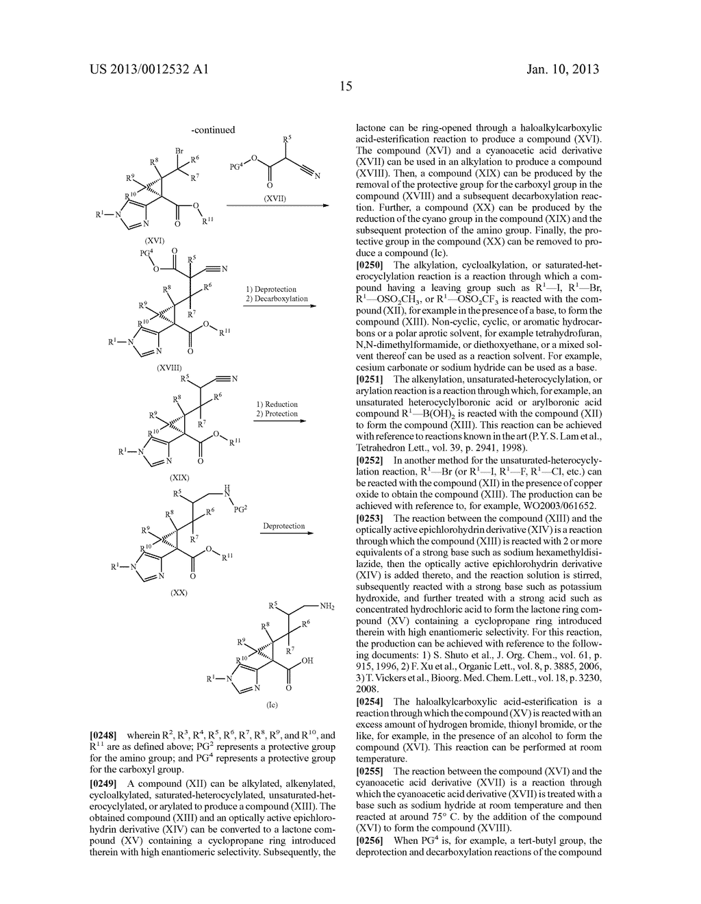 CYCLOPROPANECARBOXYLIC ACID DERIVATIVE - diagram, schematic, and image 16