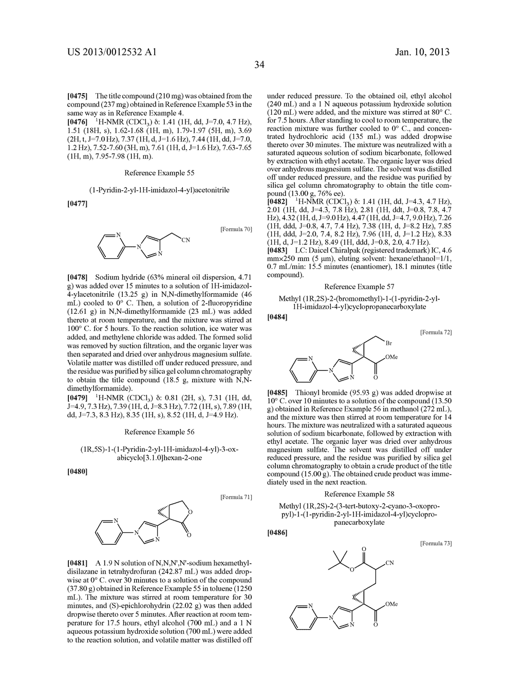 CYCLOPROPANECARBOXYLIC ACID DERIVATIVE - diagram, schematic, and image 35