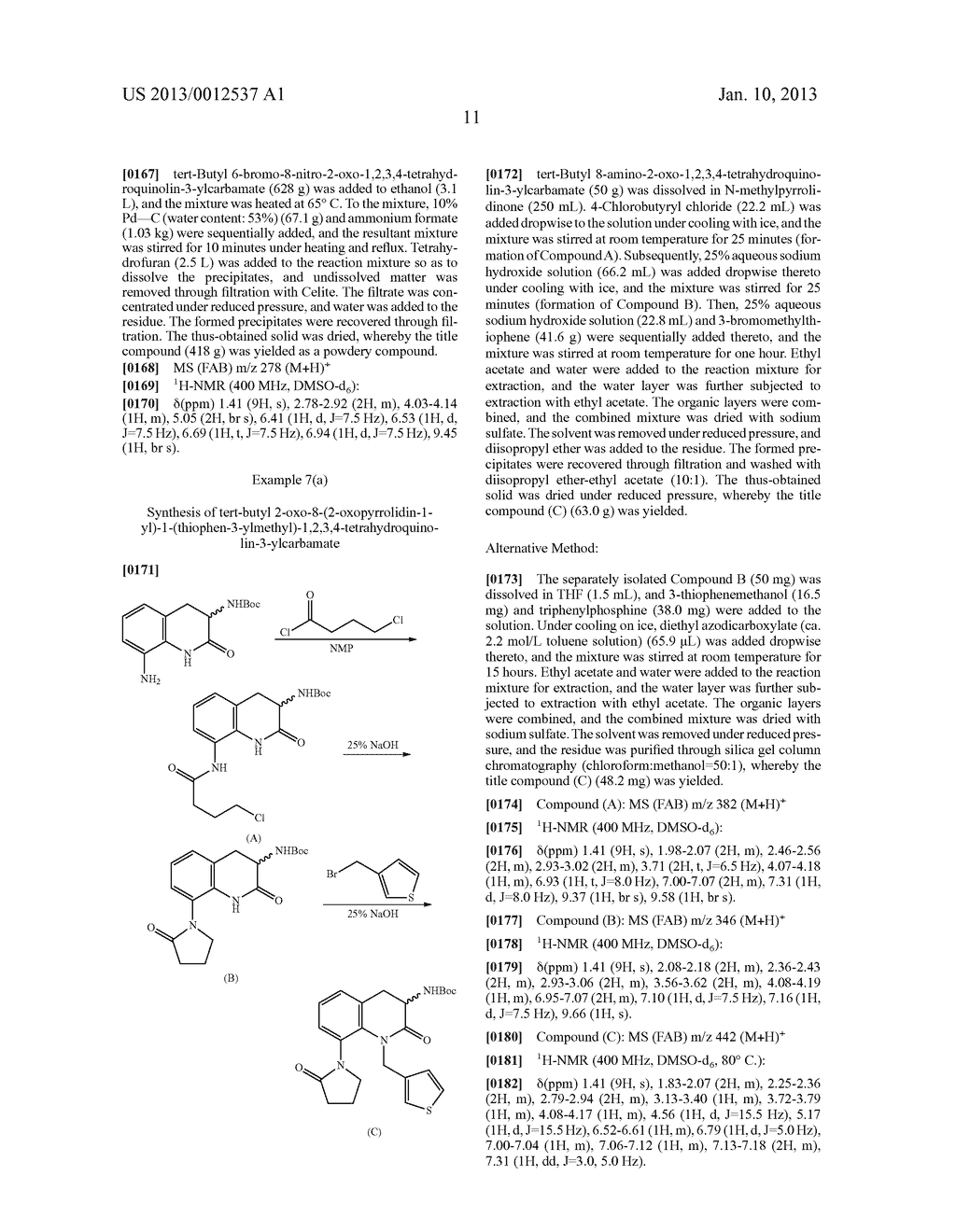 3,8-DIAMINOTETRAHYDROQUINOLINE DERIVATIVE - diagram, schematic, and image 12