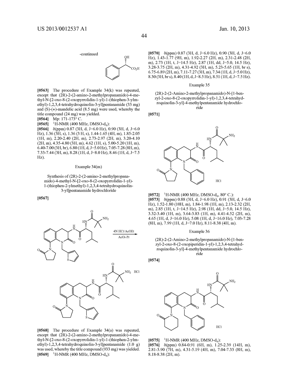 3,8-DIAMINOTETRAHYDROQUINOLINE DERIVATIVE - diagram, schematic, and image 45