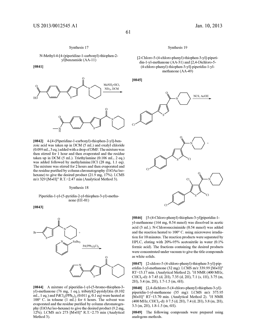 Amido-Thiophene Compounds and Their Use - diagram, schematic, and image 62