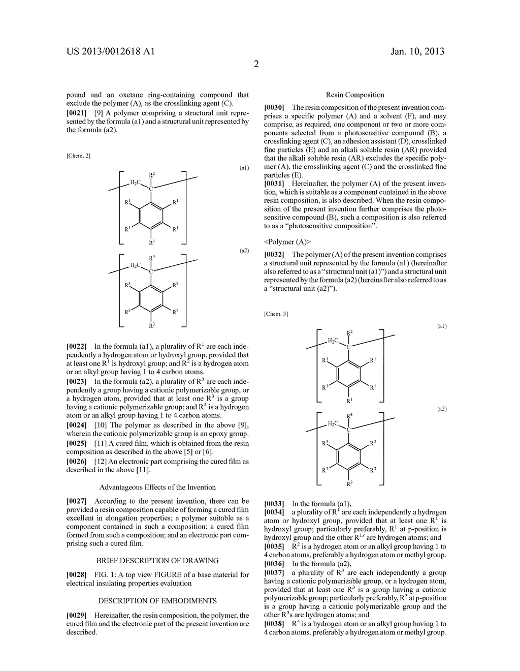 RESIN COMPOSITION, POLYMER, CURED FILM AND ELECTRONIC PART - diagram, schematic, and image 04