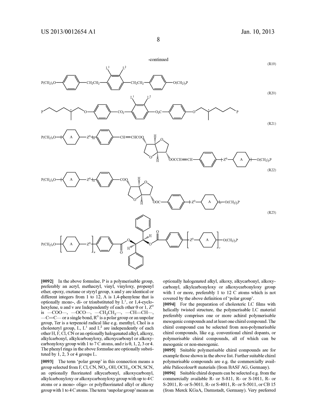 ALIGNMENT LAYER WITH REACTIVE MESOGENS FOR ALIGNING LIQUID CRYSTAL     MOLECULES - diagram, schematic, and image 09