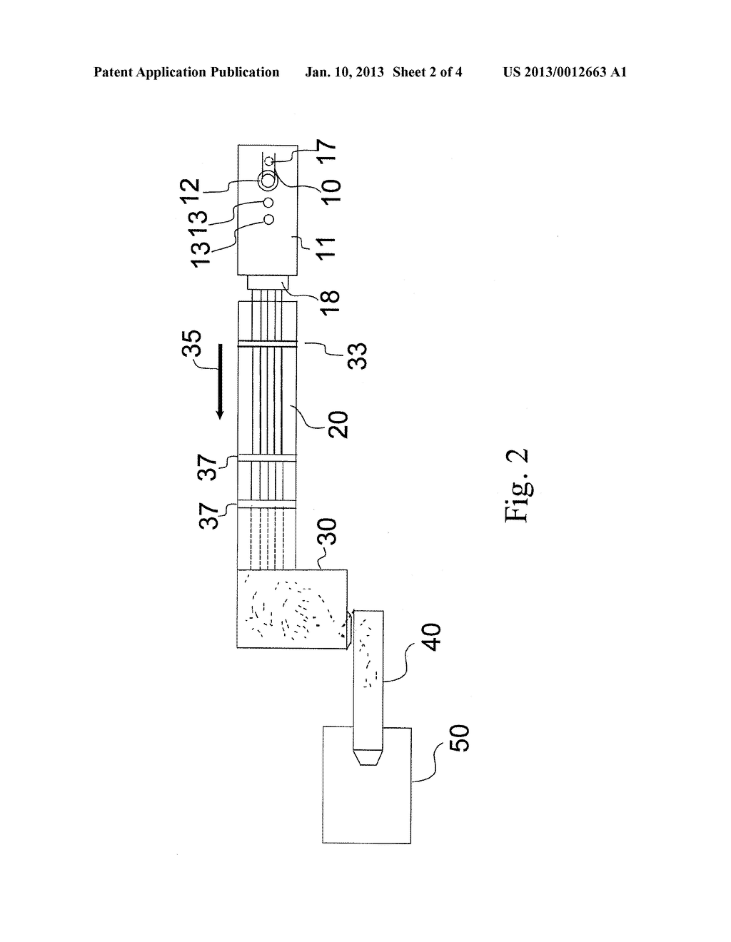 Process Technology For Recovering Brominated Styrenic Polymers From     Reaction Mixtures in Which They Are Formed and/or Converting Such     Mixtures into Pellets or into Granules or Pastilles - diagram, schematic, and image 03