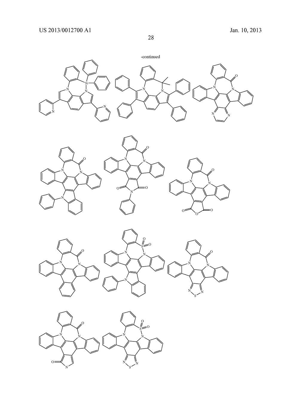 MATERIALS FOR ORGANIC ELECTROLUMINESCENT DEVICES - diagram, schematic, and image 29