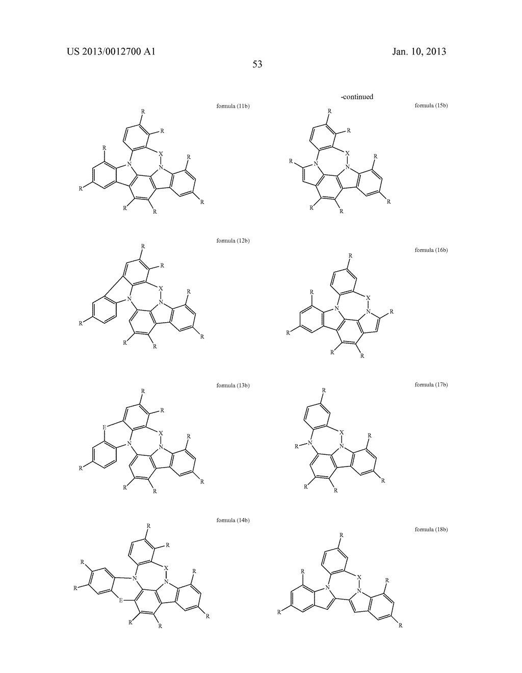 MATERIALS FOR ORGANIC ELECTROLUMINESCENT DEVICES - diagram, schematic, and image 54