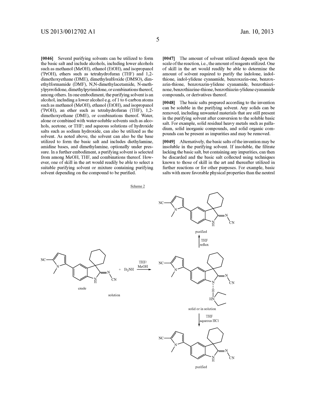 PURIFICATION OF PROGESTERONE RECEPTOR MODULATORS - diagram, schematic, and image 06