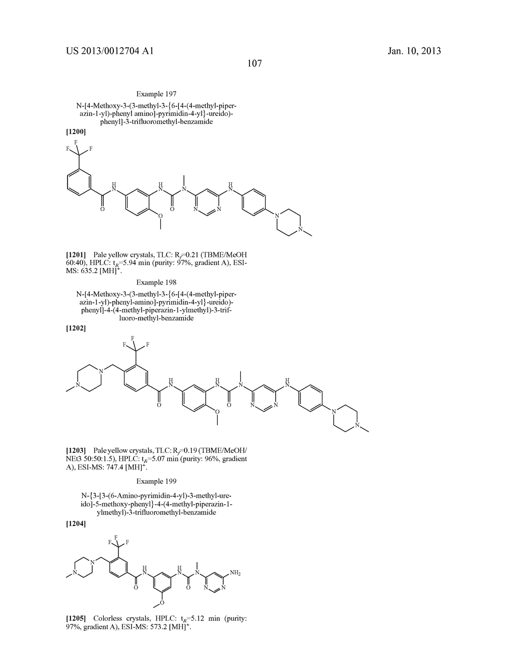 COMPOUNDS AND COMPOSITIONS AS PROTEIN KINASE INHIBITORS - diagram, schematic, and image 108