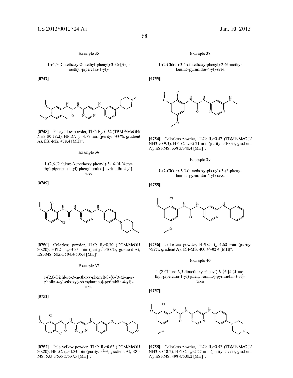 COMPOUNDS AND COMPOSITIONS AS PROTEIN KINASE INHIBITORS - diagram, schematic, and image 69