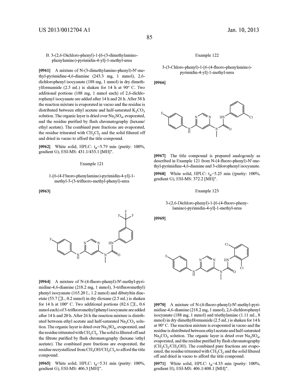 COMPOUNDS AND COMPOSITIONS AS PROTEIN KINASE INHIBITORS - diagram, schematic, and image 86