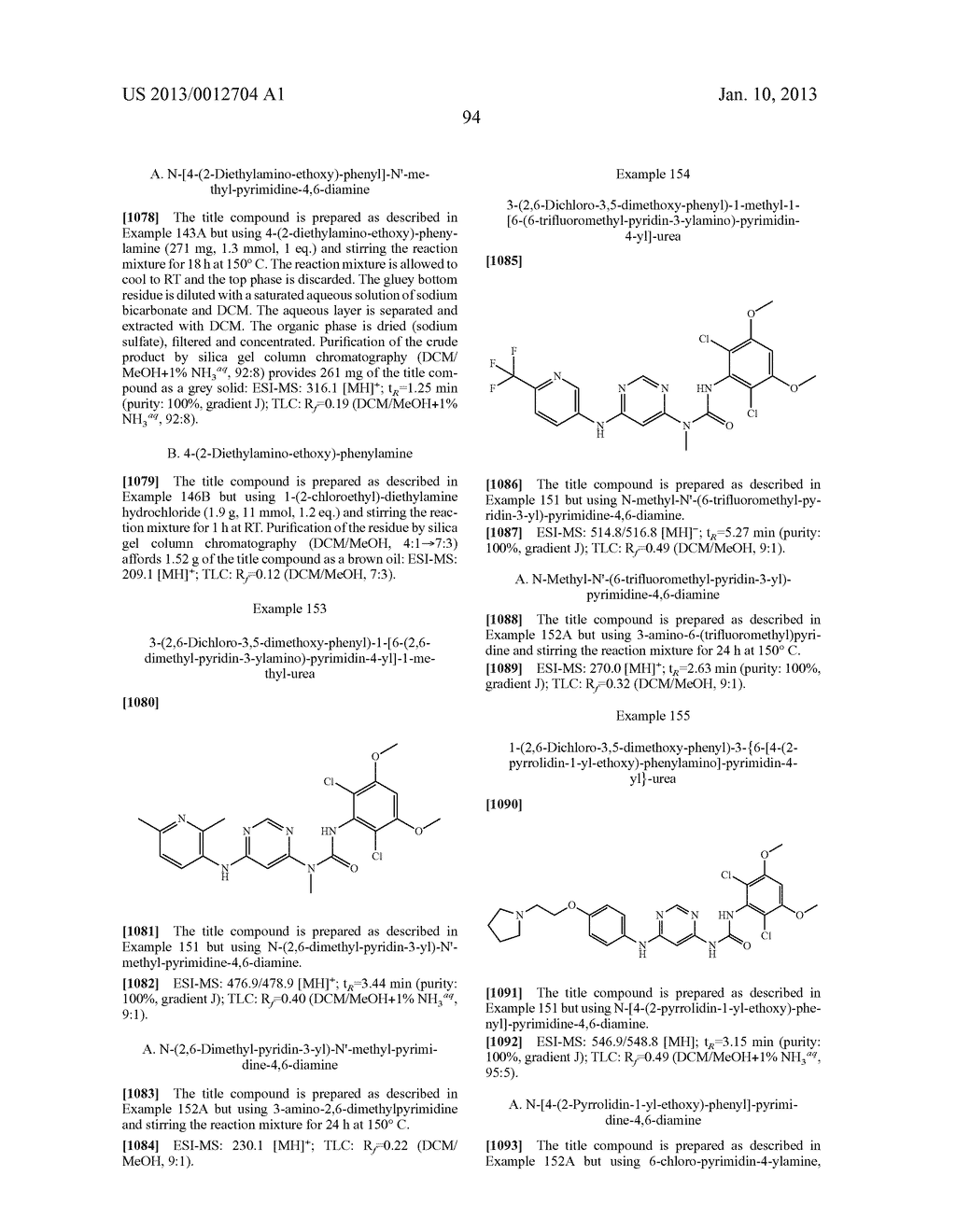 COMPOUNDS AND COMPOSITIONS AS PROTEIN KINASE INHIBITORS - diagram, schematic, and image 95