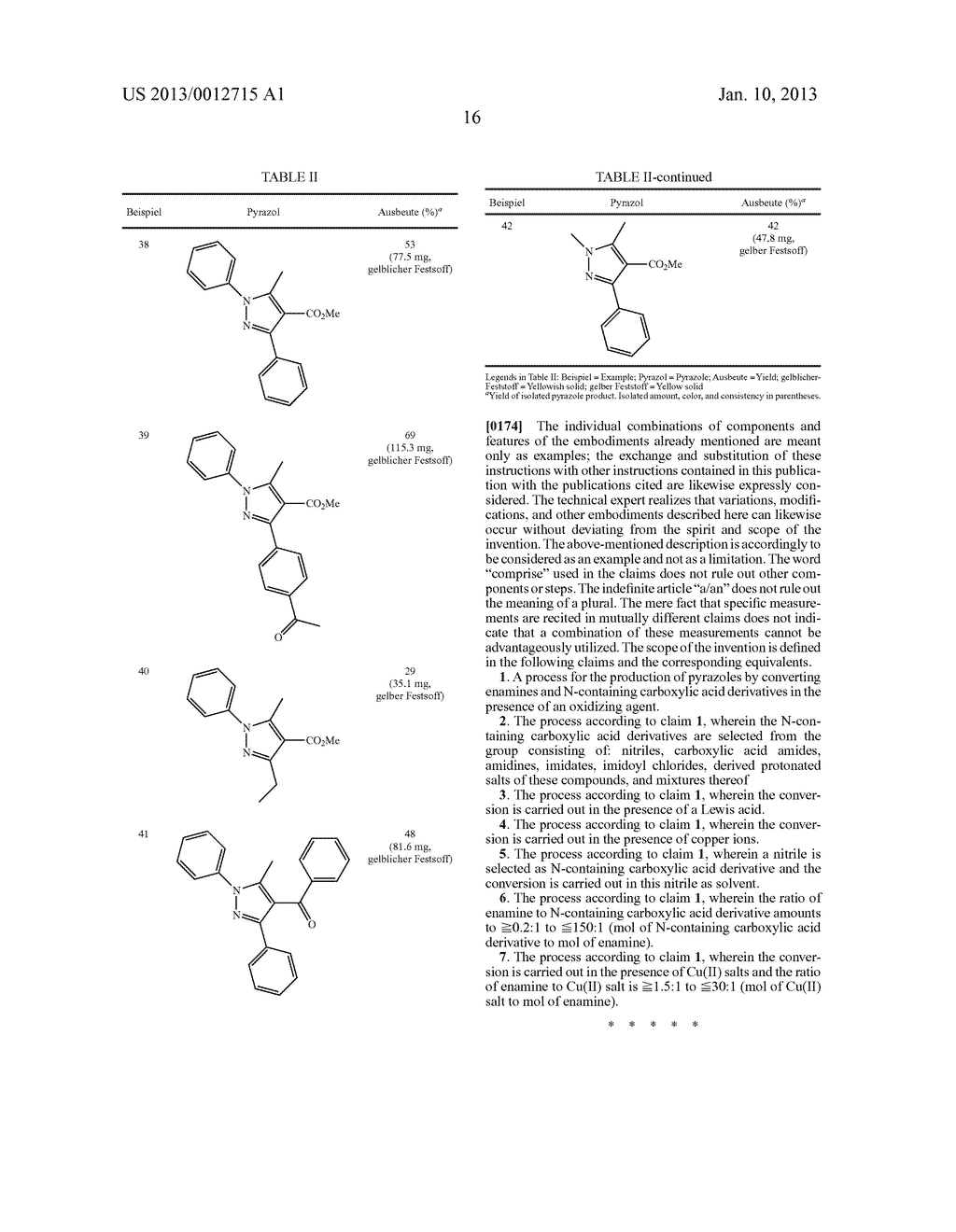 PYRAZOLE SYNTHESIS BY COUPLING OF CARBOXYLIC ACID DERIVATIVES AND ENAMINES - diagram, schematic, and image 17