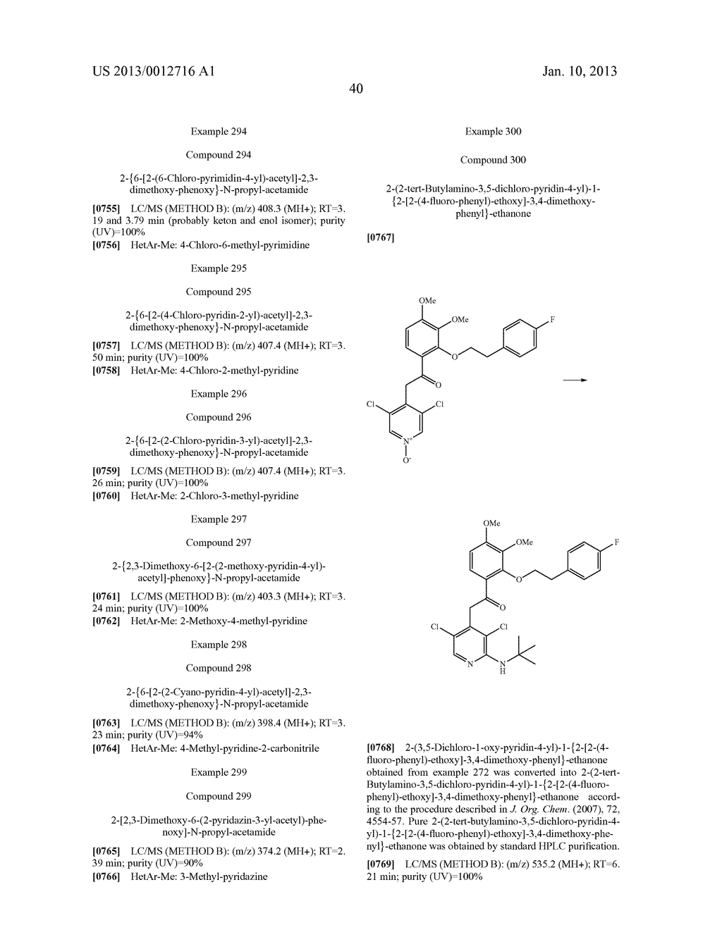 SUBSTITUTED ACETOPHENONES USEFUL AS PDE4 INHIBITORS - diagram, schematic, and image 41