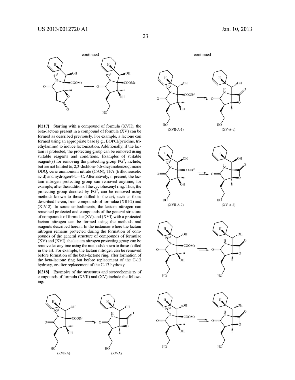 TOTAL SYNTHESIS OF SALINOSPORAMIDE A AND ANALOGS THEREOF - diagram, schematic, and image 85