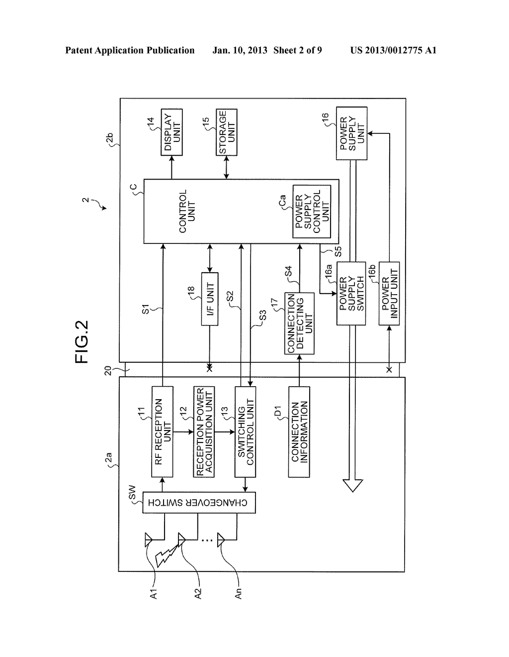 TRANSMITTING AND RECEIVING APPARATUS, ANTENNA UNIT, AND BODY-INSERTABLE     APPARATUS SYSTEM - diagram, schematic, and image 03