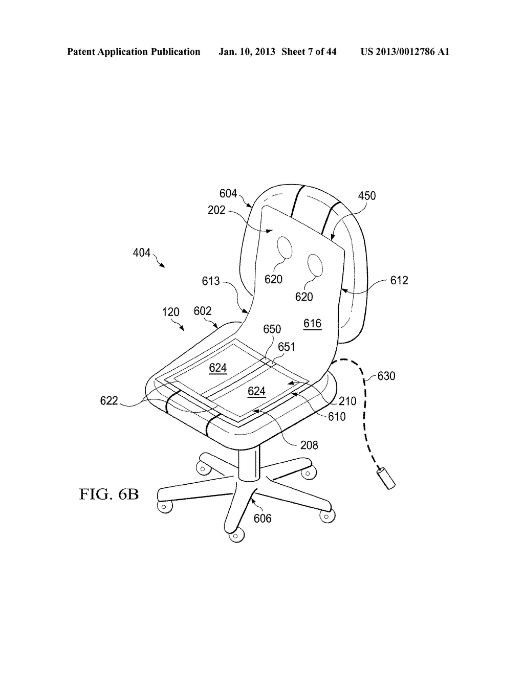 Chair Pad System and Associated, Computer Medium and Computer-Implemented     Methods for Monitoring and Improving Health and Productivity of Employees - diagram, schematic, and image 08