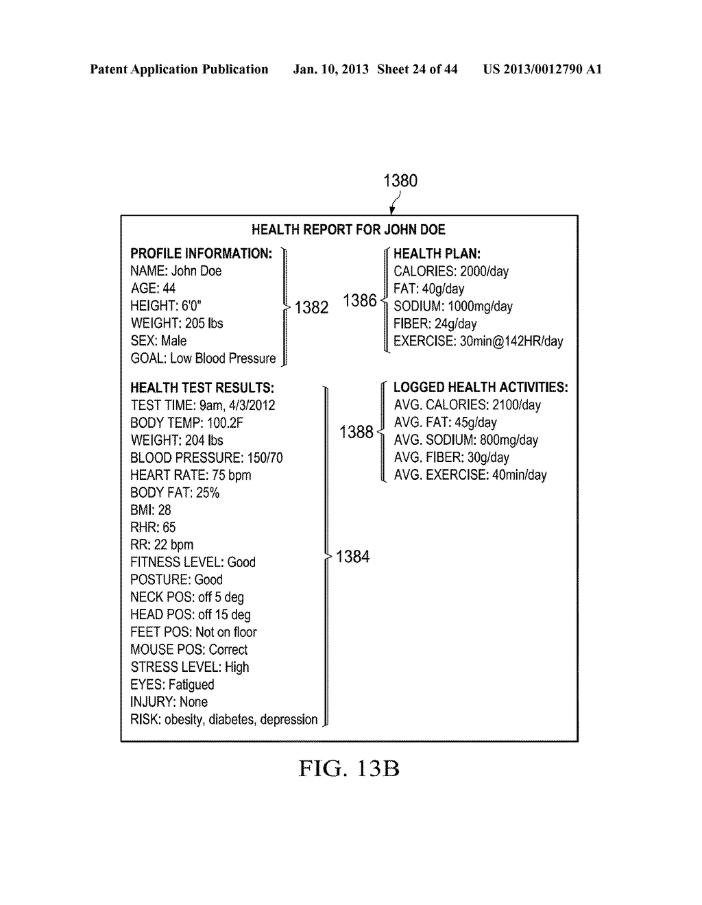 Systems, Computer Medium and Computer-Implemented Methods for Monitoring     and Improving Health and Productivity of Employees - diagram, schematic, and image 25