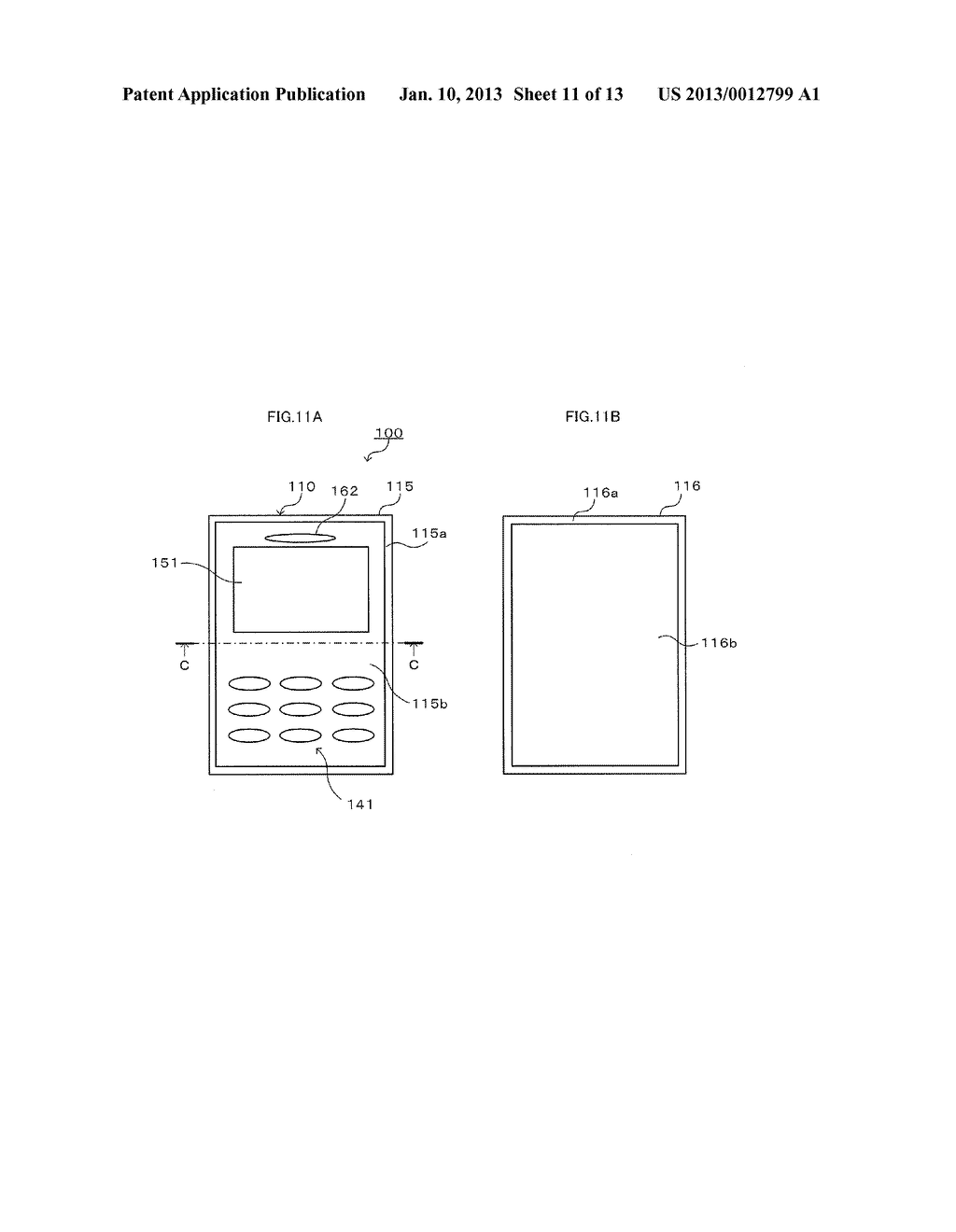 PORTABLE TERMINAL DEVICE AND BIOLOGICAL INFORMATION ACQUISITION METHOD - diagram, schematic, and image 12