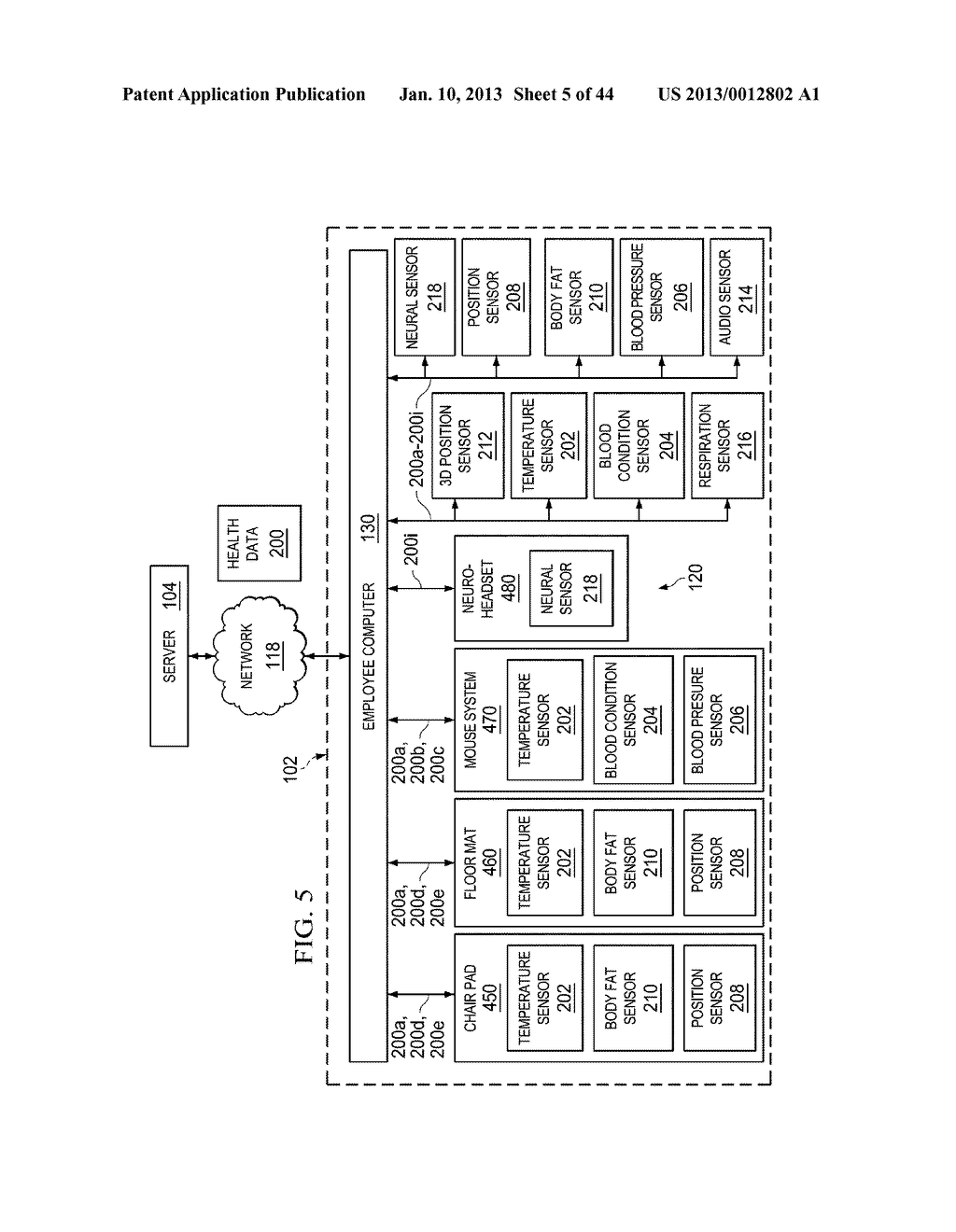 Systems, Computer Medium and Computer-Implemented Methods For Monitoring     and Improving Cognitive and Emotive Health of Employees - diagram, schematic, and image 06