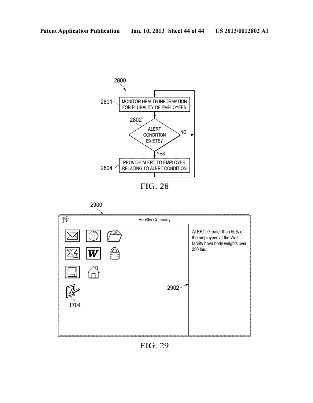 Systems, Computer Medium and Computer-Implemented Methods For Monitoring     and Improving Cognitive and Emotive Health of Employees - diagram, schematic, and image 45