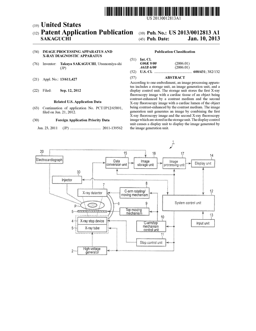 IMAGE PROCESSING APPARATUS AND X-RAY DIAGNOSTIC APPARATUS - diagram, schematic, and image 01