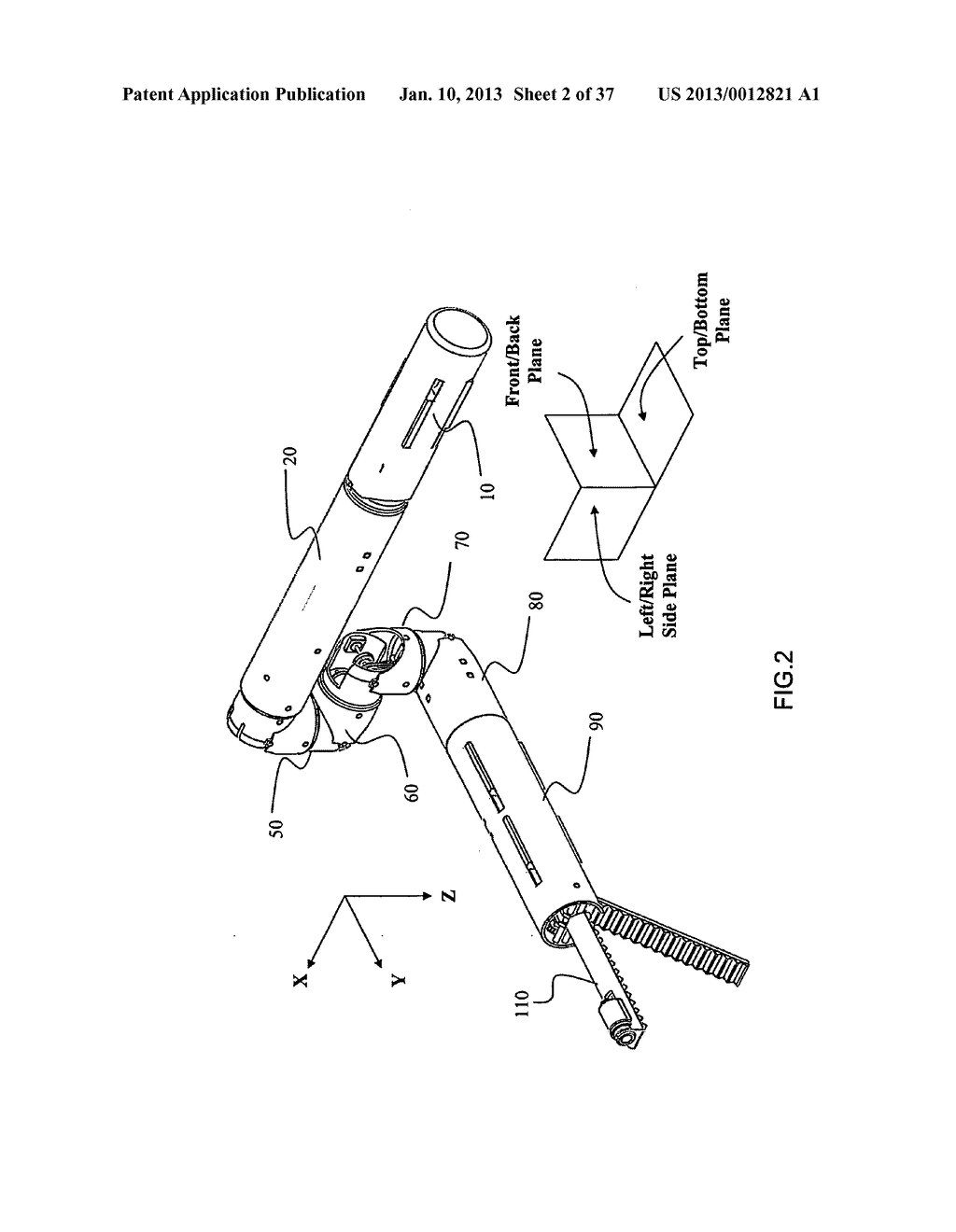 Robotic module for natural orifice transluminal endoscopic surgery (NOTES) - diagram, schematic, and image 03