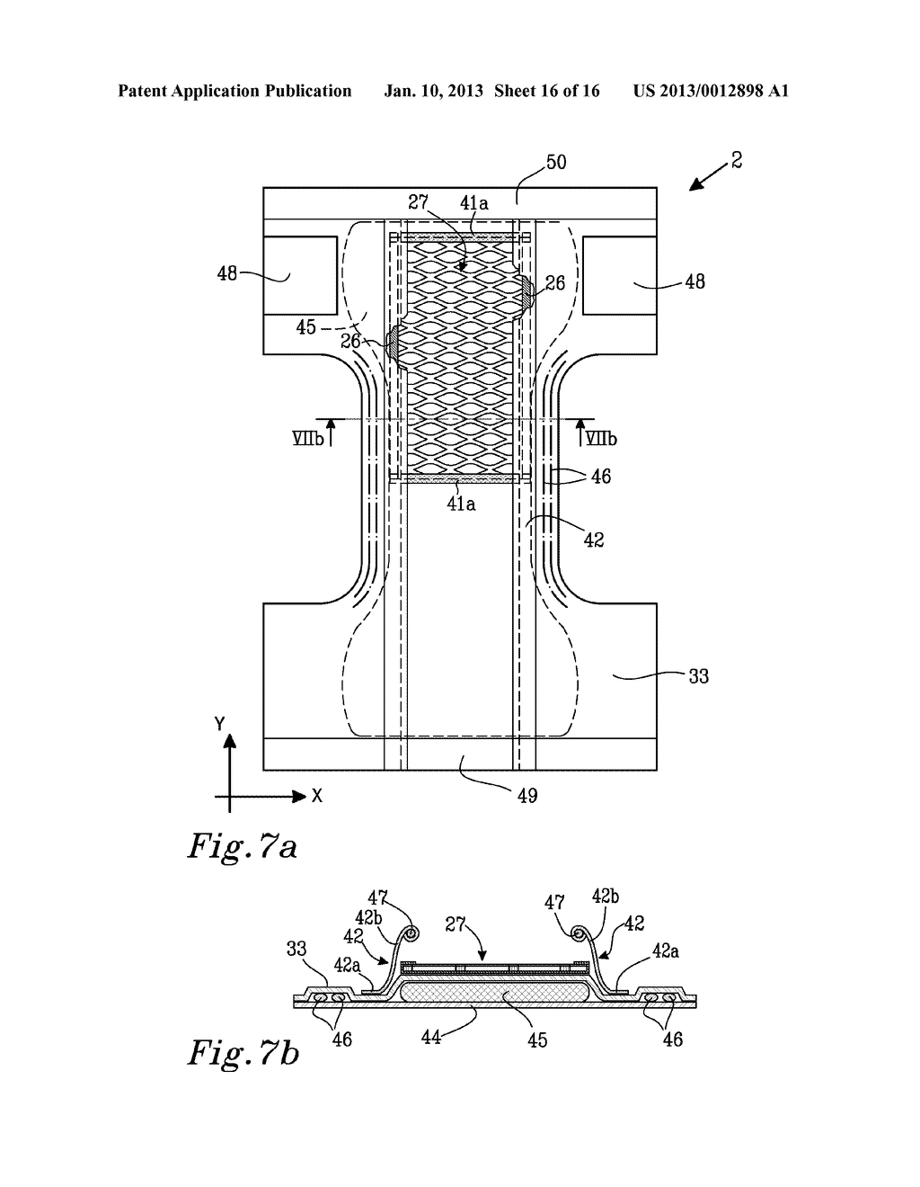 METHOD FOR PRODUCING A WEB OF A LAMINATE MATERIAL FOR RETAINING FAECES AND     METHOD FOR PRODUCING AN ABSORBENT ARTICLE - diagram, schematic, and image 17