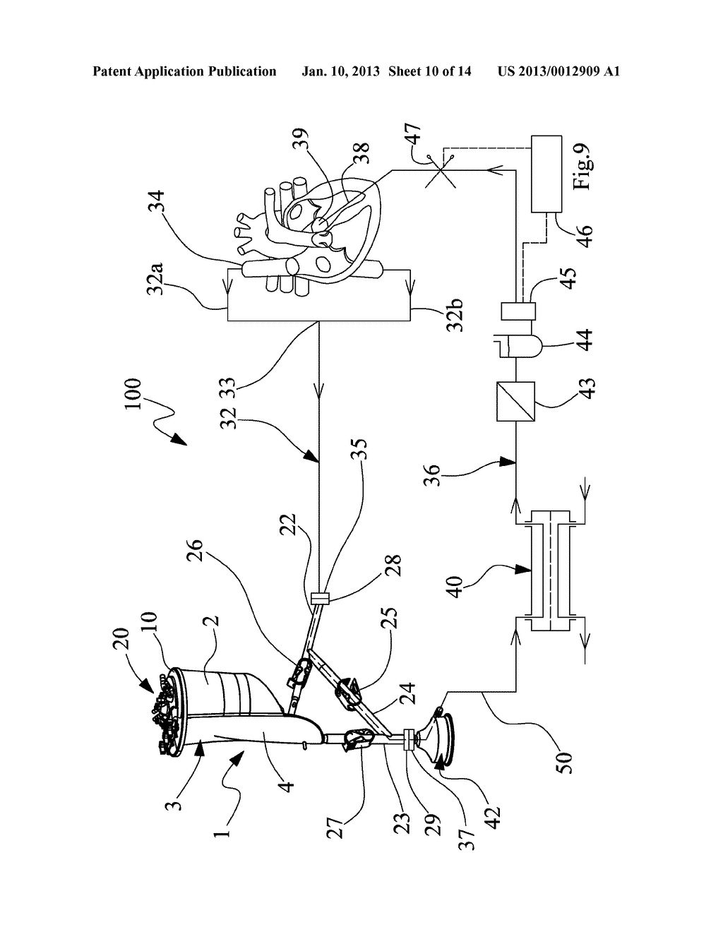 DEVICE FOR MEDICAL USE FOR COLLECTING AND TRANSIT OF BLOOD, BLOOD     DERIVATIVES AND/OR FILLER FLUIDS, AND AN EXTRACORPOREAL CIRCUIT     COMPRISING THE DEVICE - diagram, schematic, and image 11