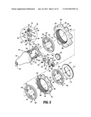 Swinging Bars with Axial Wheels to Drive Articulating Cables diagram and image