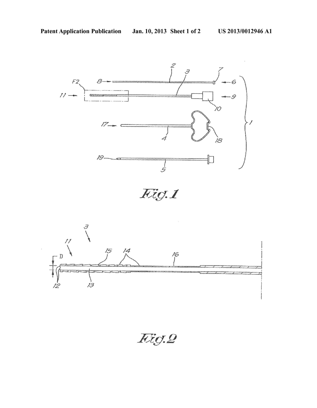 COMBINATION OF A BONE DRILL AND A SLEEVE - diagram, schematic, and image 02