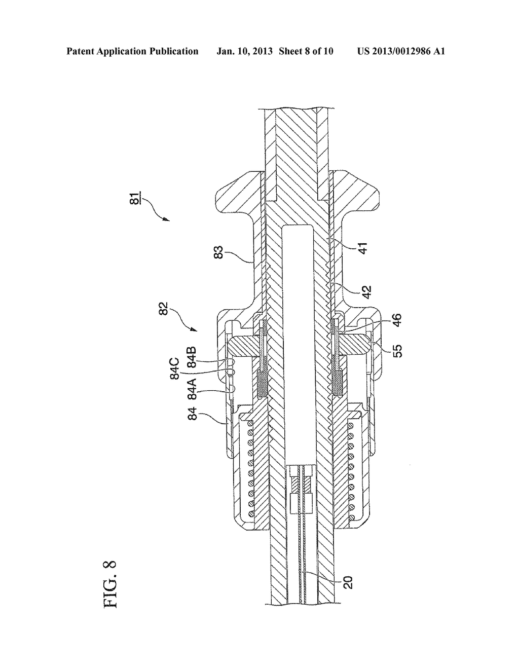 TREATMENT TOOL FOR ENDOSCOPE - diagram, schematic, and image 09