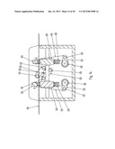 Material Feeding Apparatus with Gripping Member Linkage and Method of     Operation diagram and image