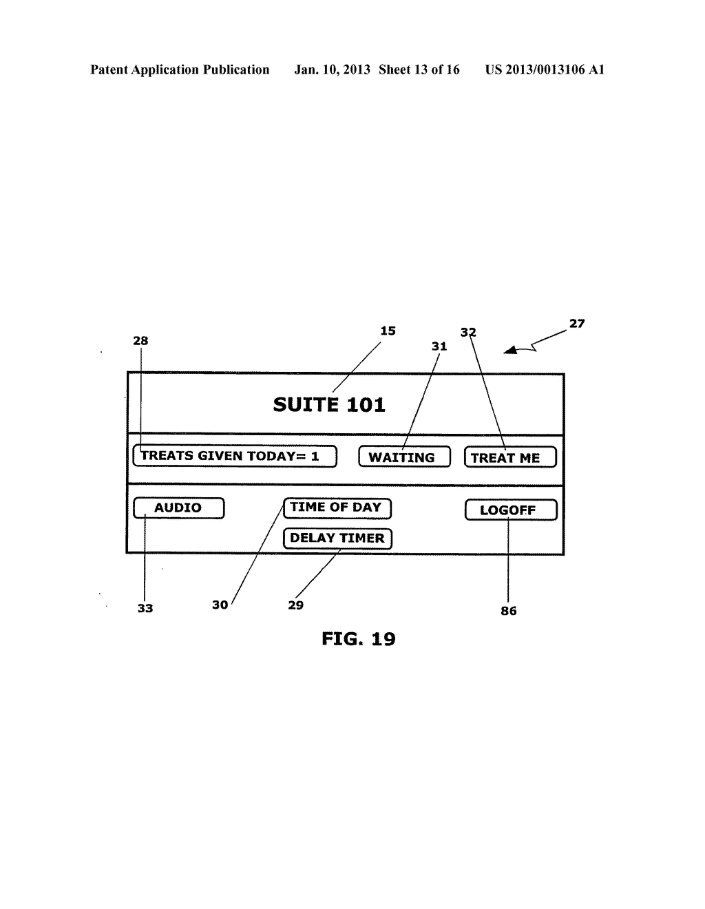 Internet-accessible pet treat dispensing system and method - diagram, schematic, and image 14