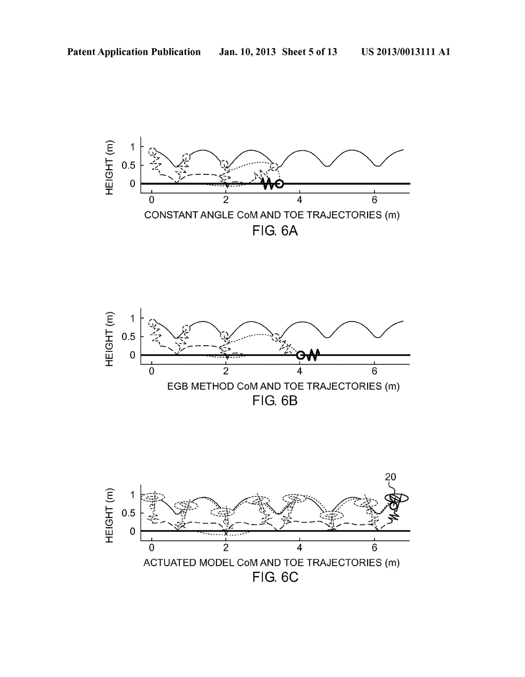 APPARATUS AND METHOD FOR LEGGED LOCOMOTION INTEGRATING PASSIVE DYNAMICS     WITH ACTIVE FORCE CONTROL - diagram, schematic, and image 06