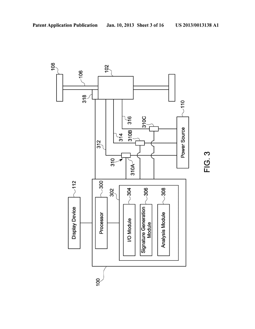 SYSTEM AND METHOD FOR PREDICTING MECHANICAL FAILURE OF A MOTOR - diagram, schematic, and image 04