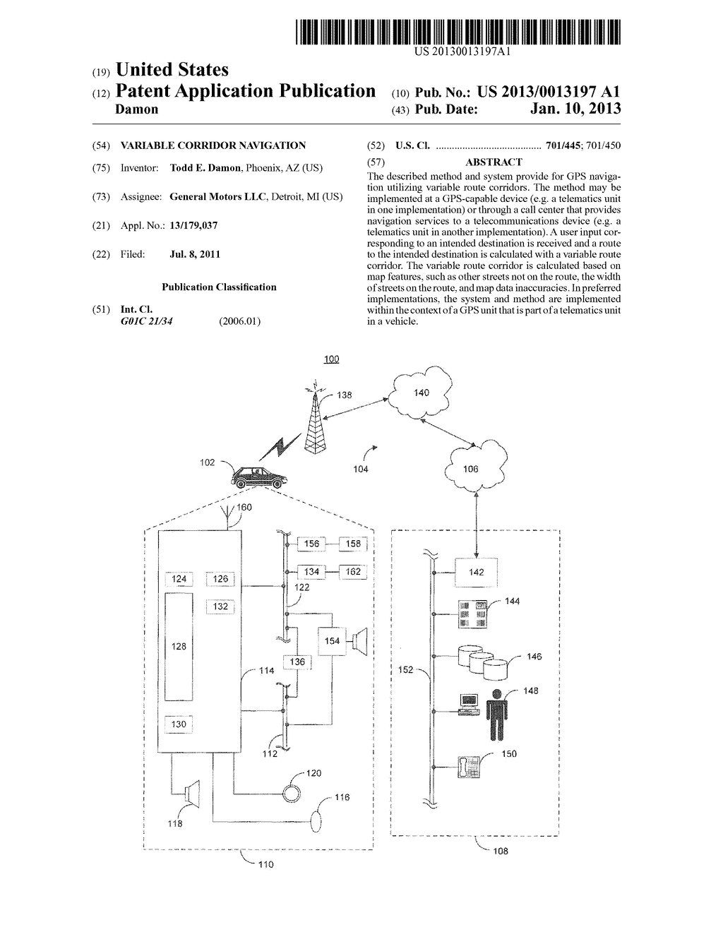 VARIABLE CORRIDOR NAVIGATION - diagram, schematic, and image 01