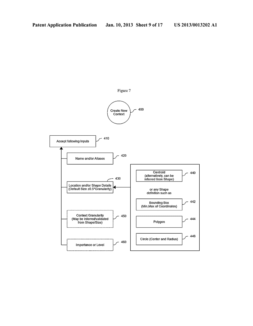 SYSTEM AND METHOD FOR SIMPLIFIED REPRESENTATION OF GEOGRAPHIC ADDRESSES - diagram, schematic, and image 10