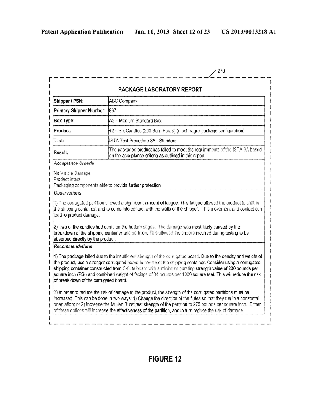 SYSTEMS AND METHODS FOR EVALUATING ENVIRONMENTAL ASPECTS OF SHIPPING     SYSTEMS - diagram, schematic, and image 13