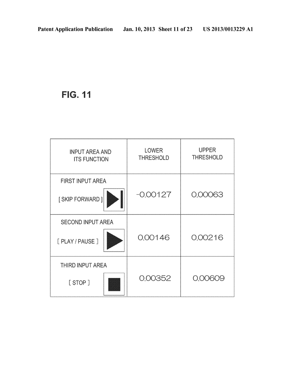 INPUT DEVICE, INPUT METHOD AND MEDIUM - diagram, schematic, and image 12