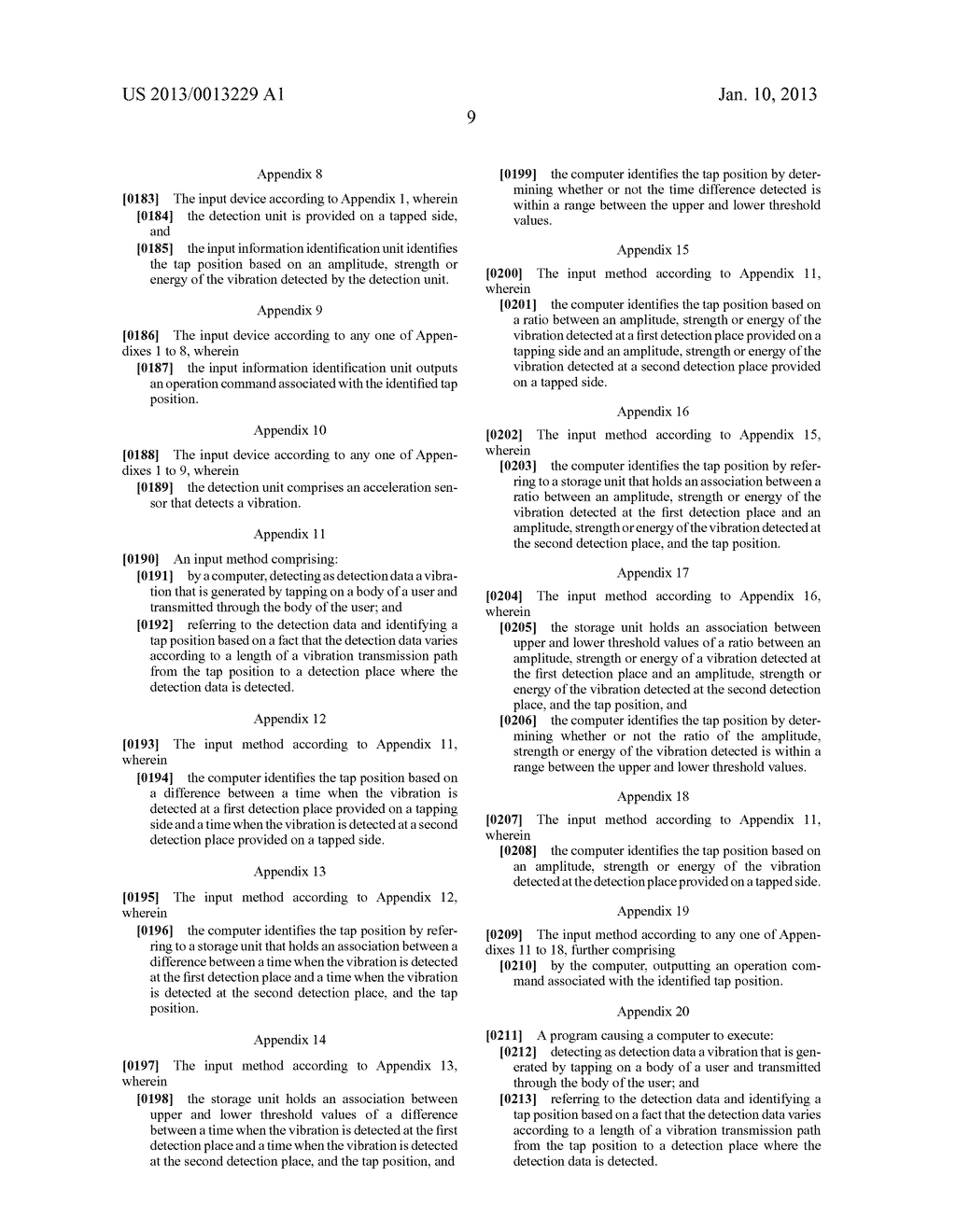 INPUT DEVICE, INPUT METHOD AND MEDIUM - diagram, schematic, and image 33