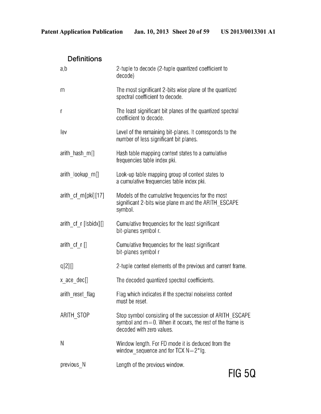 AUDIO ENCODER, AUDIO DECODER, METHOD FOR ENCODING AND AUDIO INFORMATION,     METHOD FOR DECODING AN AUDIO INFORMATION AND COMPUTER PROGRAM USING A     HASH TABLE DESCRIBING BOTH SIGNIFICANT STATE VALUES AND INTERVAL     BOUNDARIES - diagram, schematic, and image 21