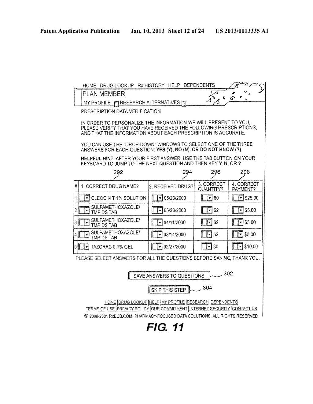 PHARMACY BENEFITS MANAGEMENT METHOD AND APPARATUS - diagram, schematic, and image 13