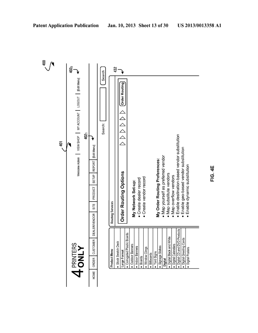 E-COMMERCE CONTENT MANAGEMENT SYSTEM FOR DEALER SELF-ROUTING - diagram, schematic, and image 14