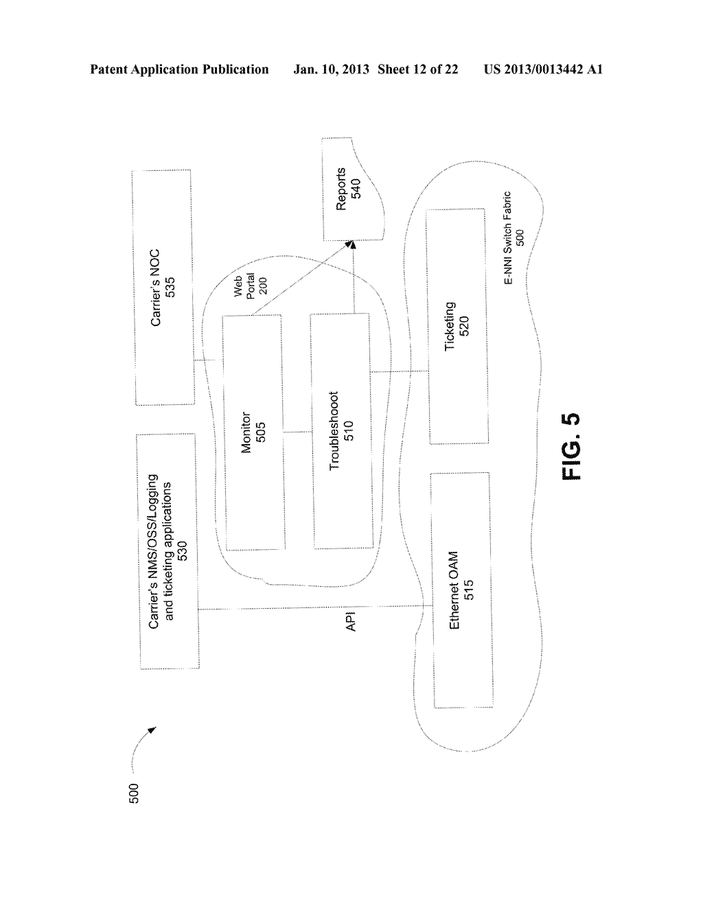 REAL TIME CONFIGURATION AND PROVISIONING FOR A CARRIER ETHERNET EXCHANGE - diagram, schematic, and image 13