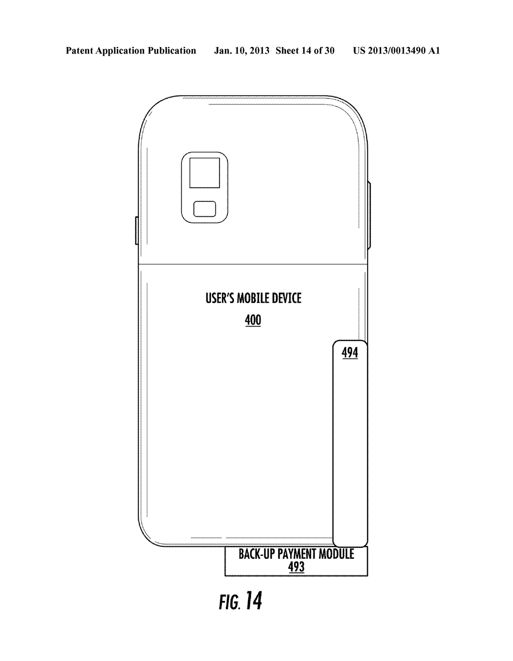 MOBILE APPARATUS WITH BACK-UP PAYMENT SYSTEM - diagram, schematic, and image 15