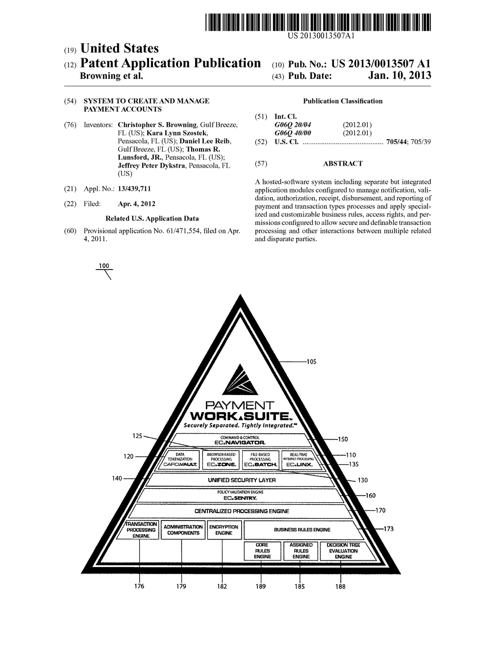 System to Create and Manage Payment Accounts - diagram, schematic, and image 01